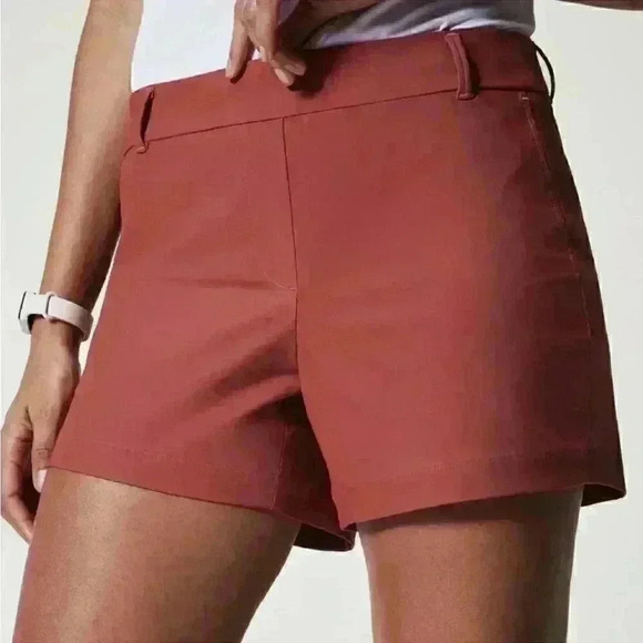 NWT Spanx Sunshine Shorts 4" Washed Red
Women's Size L - Picture 4 of 9